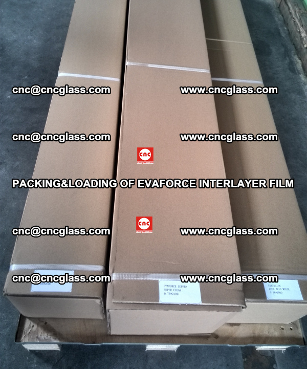 PACKING&LOADING OF EVAFORCE INTERLAYER FILM for safety laminated glass (7)