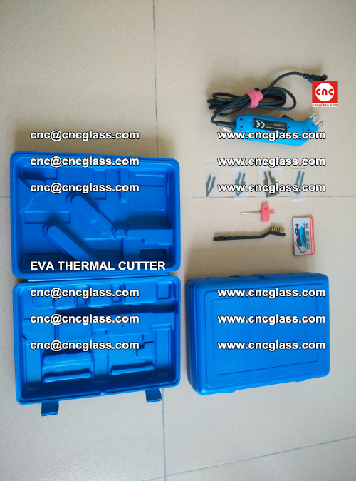 EVA THERMAL CUTTER, Cleaning EVA laminated glass edges (39)